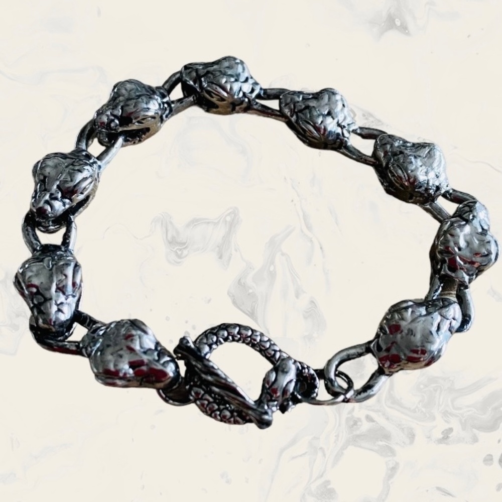 Snake rustic bracelet